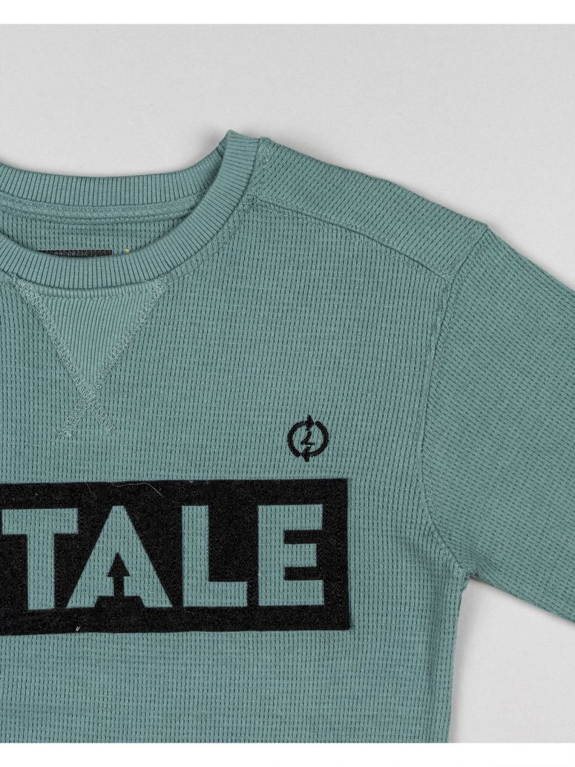 Μπλούζα μακό μακρυμάνικη για αγόρι βεραμάν