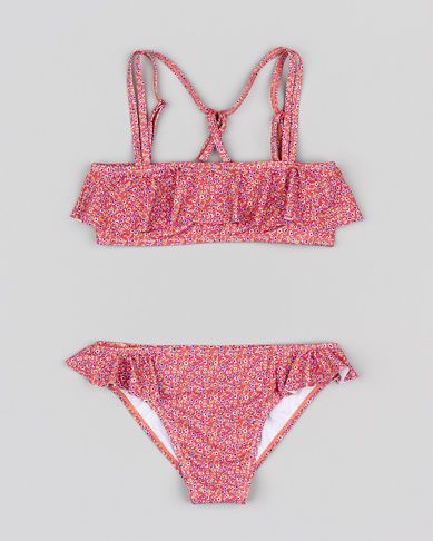 Μαγιό μπικίνι με σχέδια Losan Try κοραλί