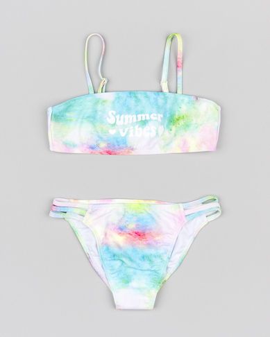 Μαγιό μπικίνι με σχέδια Losan Try λάιμ