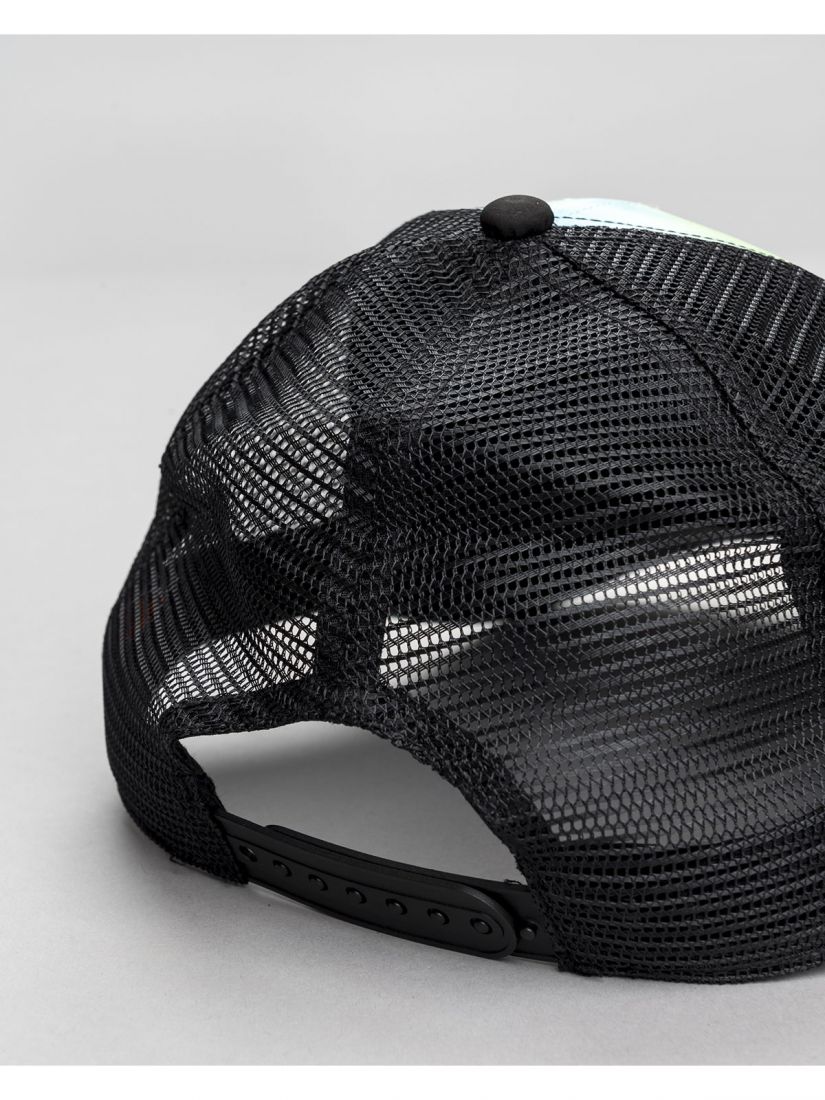 Καπέλο jockey βαμβακερό με print slow down μαύρο