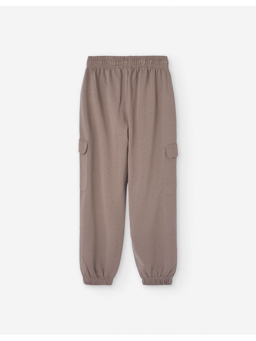 Παντελόνι φόρμας Cargo μονόχρωμο LSN Try πούρο