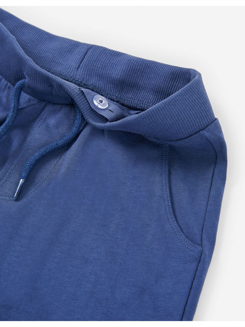 Βερμούδα μακό με τσέπες της σειράς βυθός μπλε