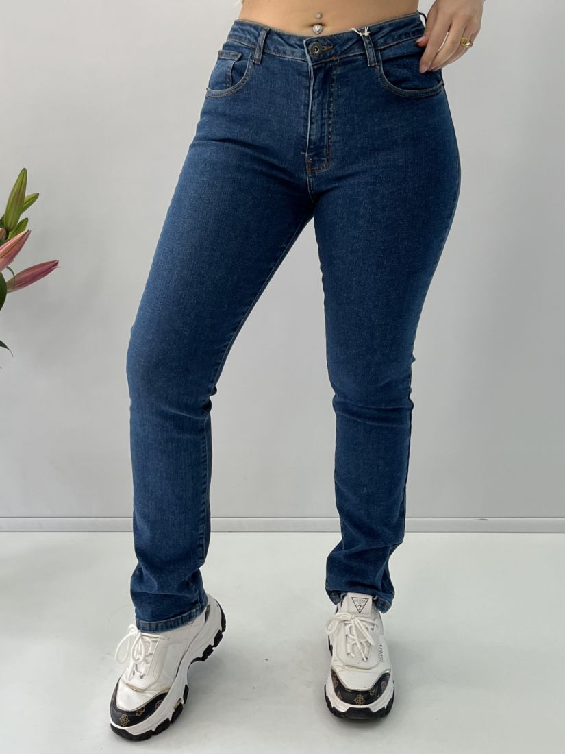 Παντελόνι jean regular fit μπλε