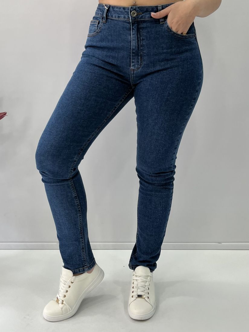 Jean slim fit μπλε