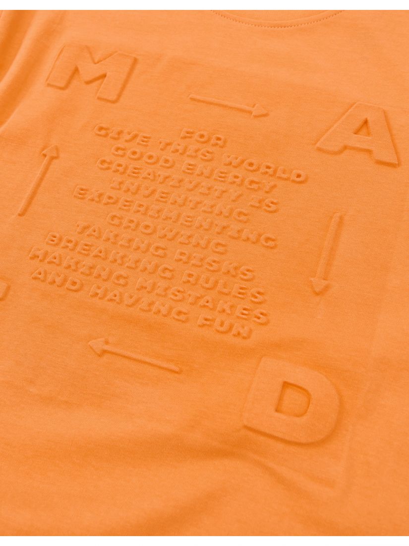 Μπλούζα βαμβακερή μακρυμάνικη με διάφορα print για αγόρι Lsn Try σομόν