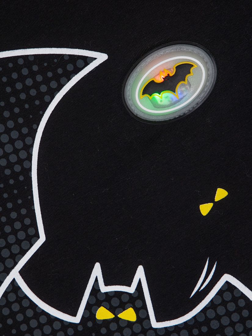 Φόρμα φούτερ Batman με φωτάκι μαύρο