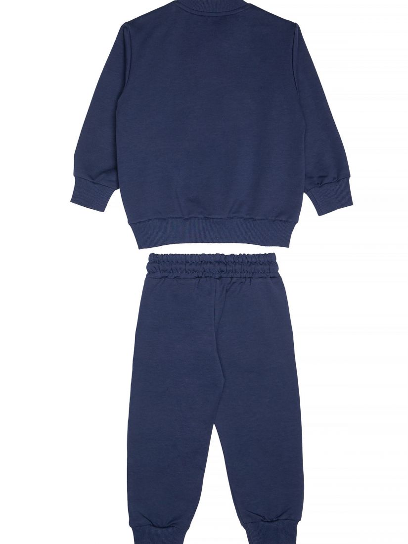 Φόρμα φούτερ λεπτή Spiderman με φωτάκι  μπλε