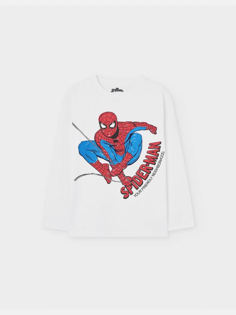 Μπλούζα Spiderman by Marvel jumping λευκό