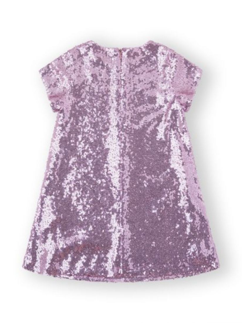 Φόρεμα αστραφτερό με πούλιες ροζ