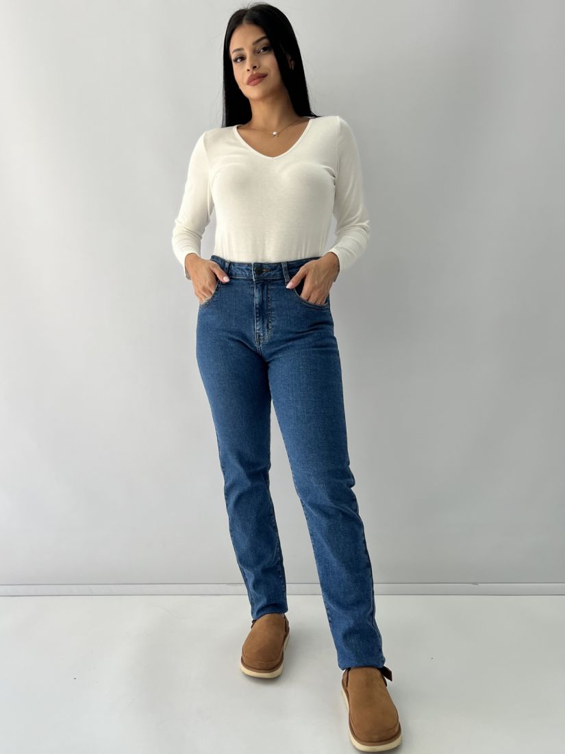 Παντελόνι jean Regural Fit   μπλε