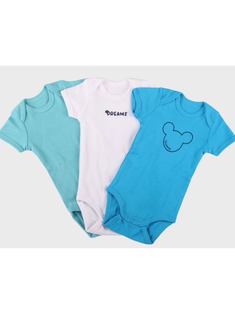 Ζιπουνάκια τριάδα βαμβακερά κοντομάνικα σε διάφορα σχέδια αγόρι μπλε