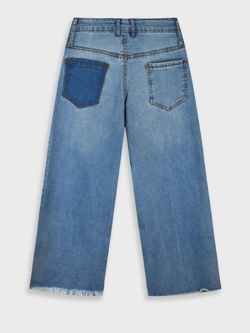 Παντελόνα τζιν wide leg μπλε