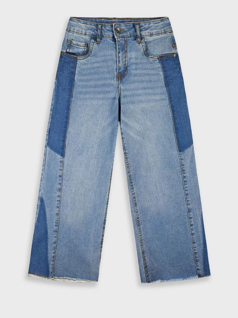 Παντελόνα τζιν wide leg μπλε