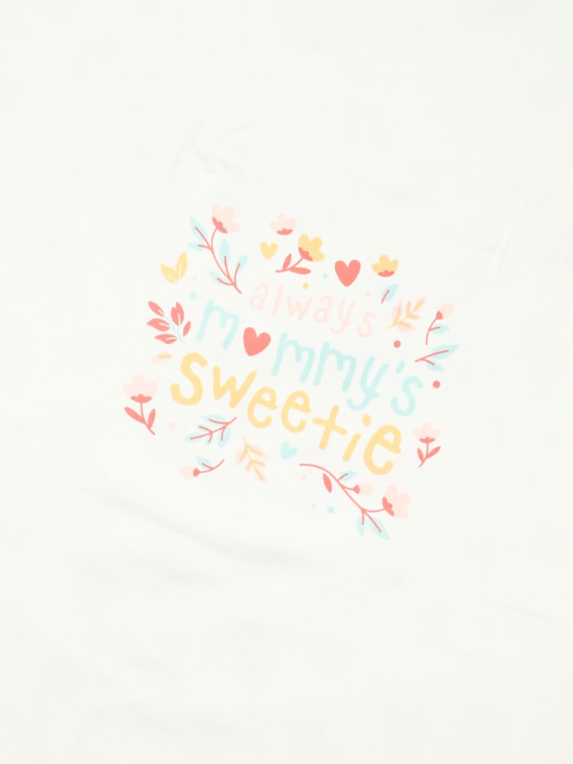 Κουβέρτα βαμβακερή με print peaches peach