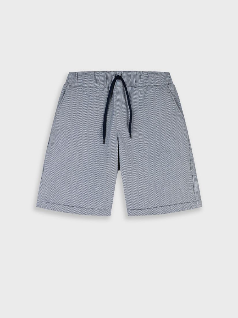 Βερμούδα με λάστιχο και τσέπες γκρι