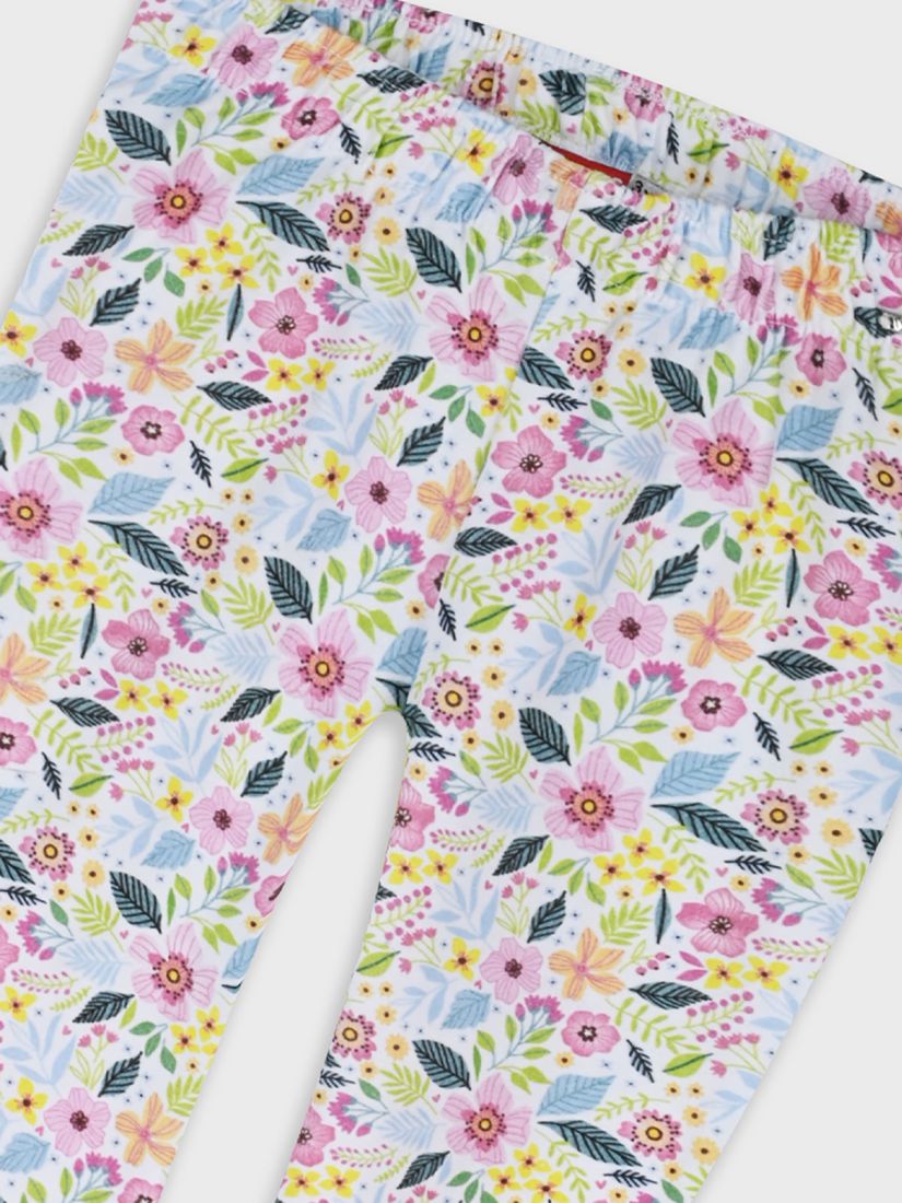 Κολάν κάπρι φλοράλ ροζ