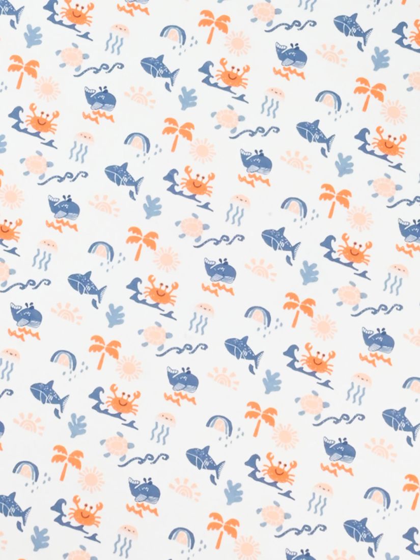 ανοιξιάτικη κουβέρτα βρεφική βυθός κοραλί