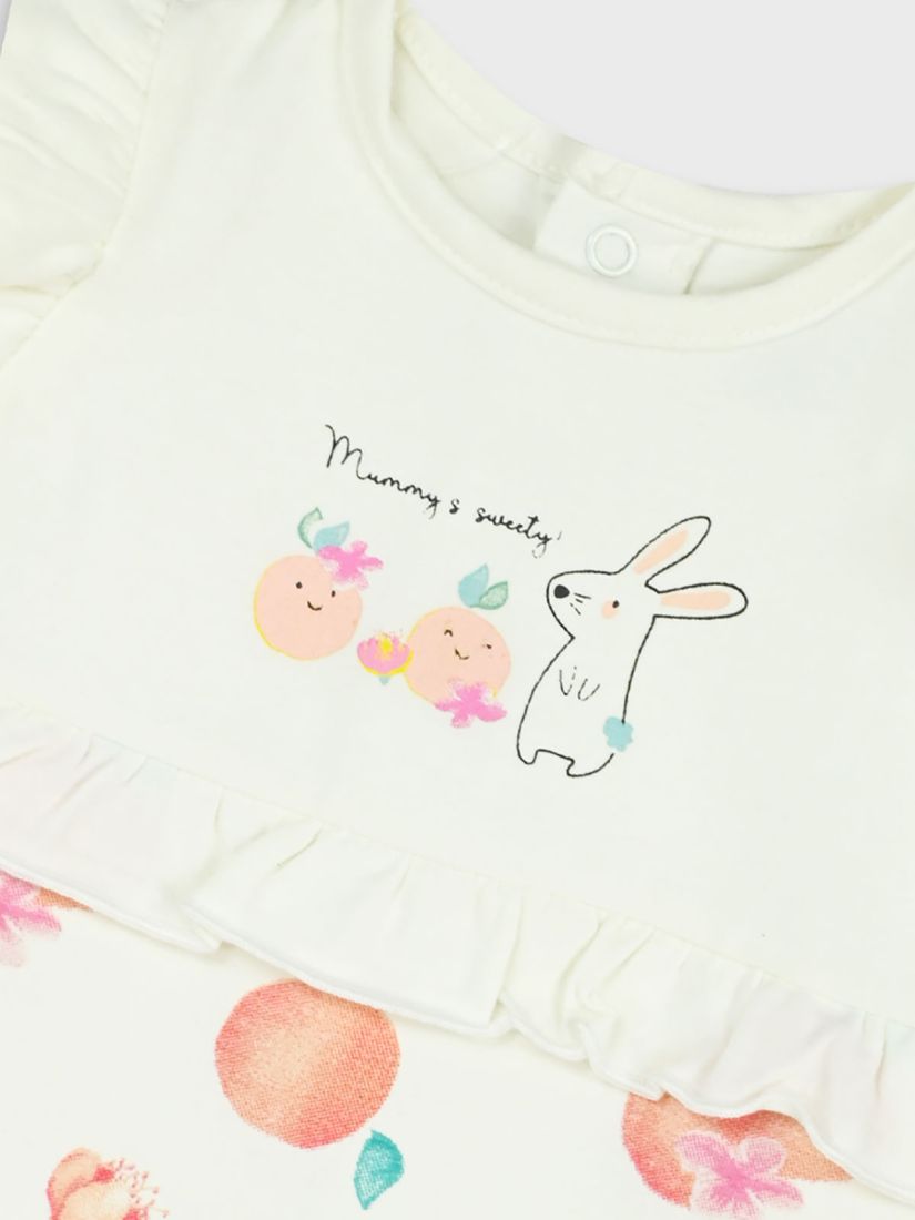 Φορμάκι σορτς με print peaches peach