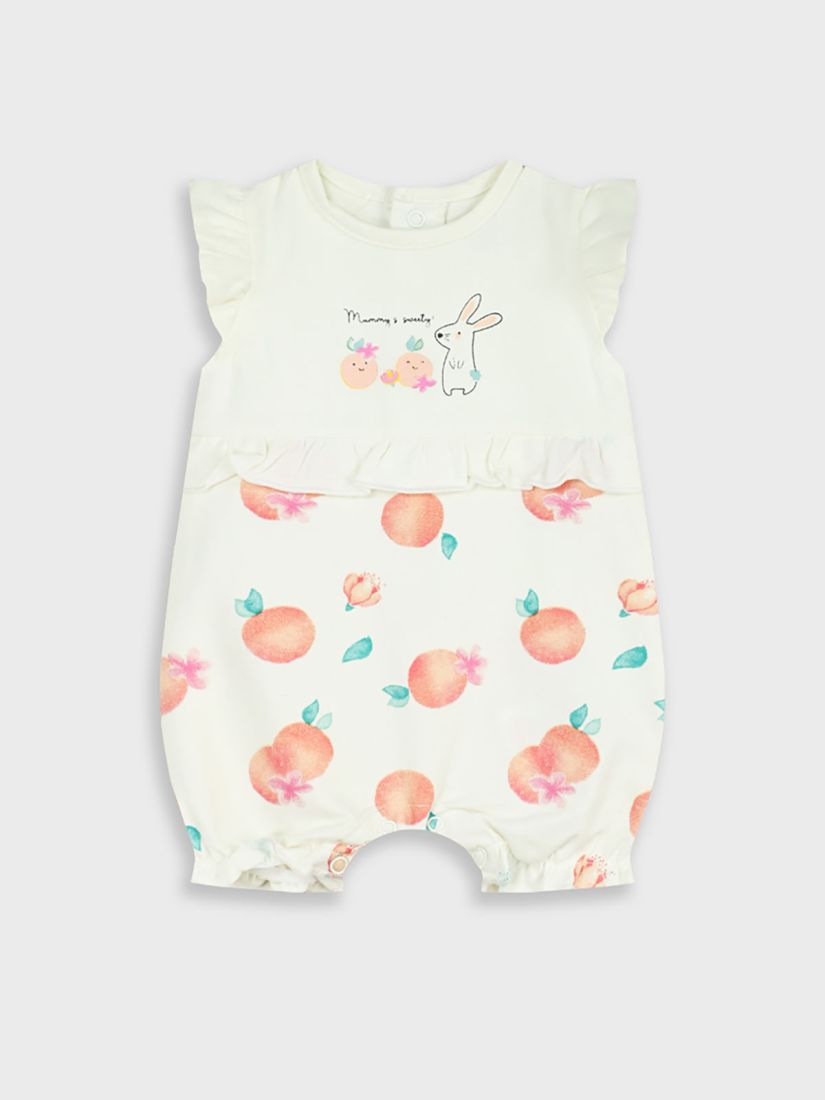 Φορμάκι σορτς με print peaches peach