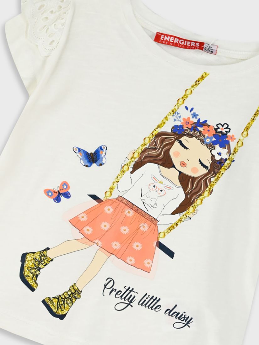 Σετ μπλούζα με τζιν παντελόνα και schrunchy μπλε