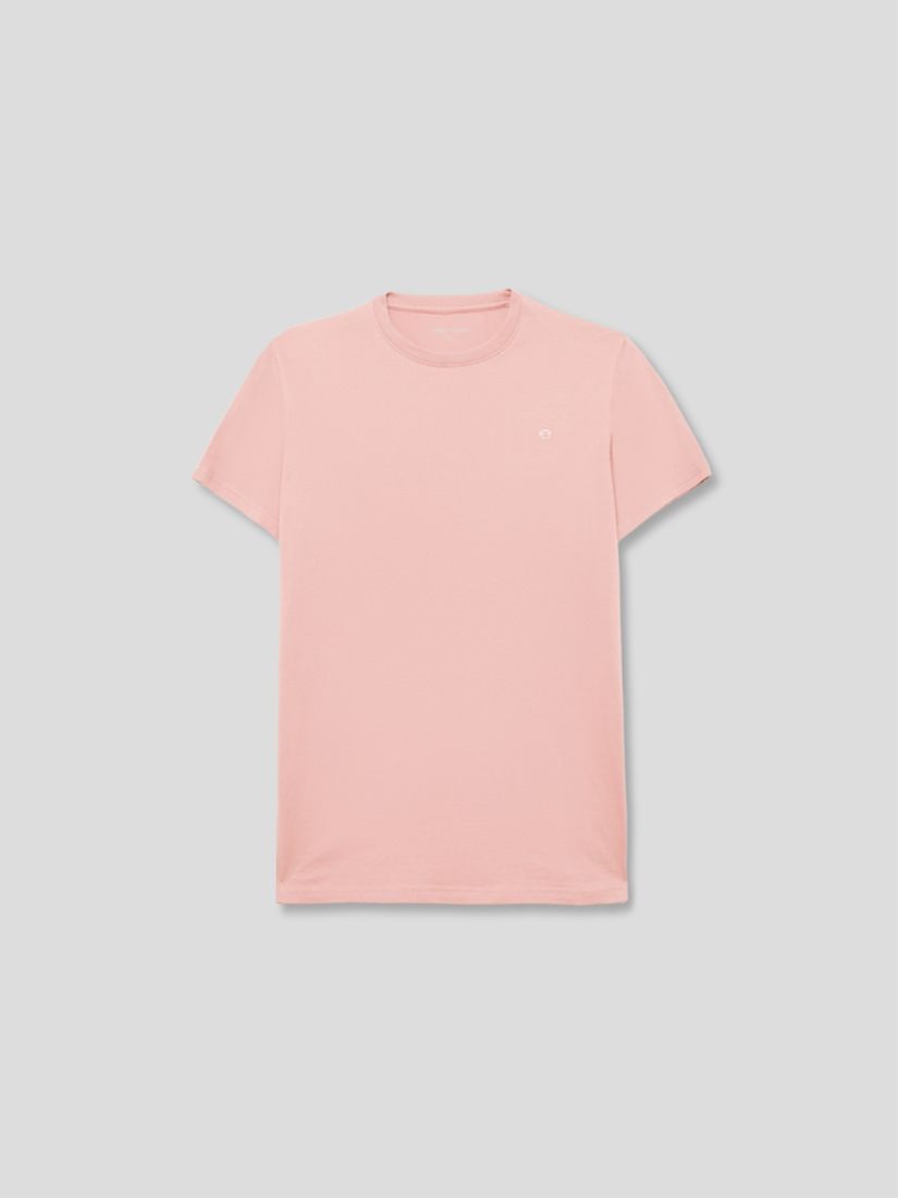 Μπλούζα ανδρική κοντομάνικη με κέντημα street monkey ροζ