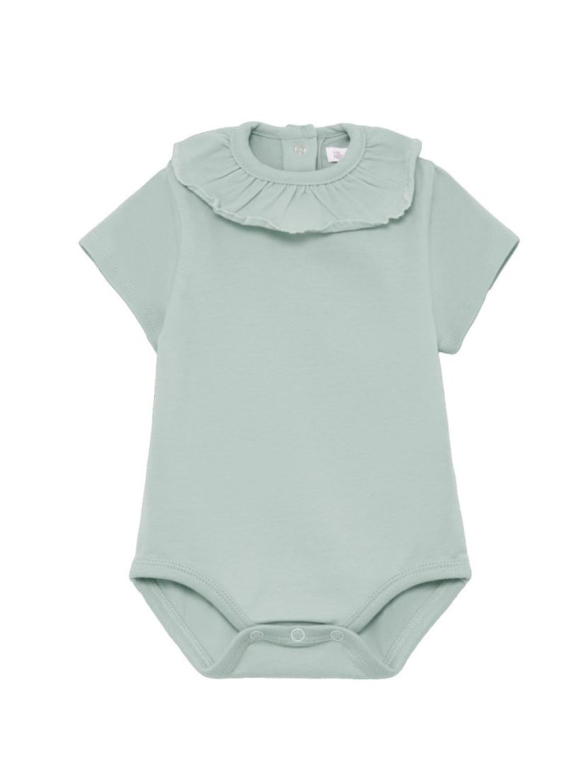 Φορμάκι Premium για κορίτσι από οργανικό βαμβάκι σε κουτί δώρου χακί