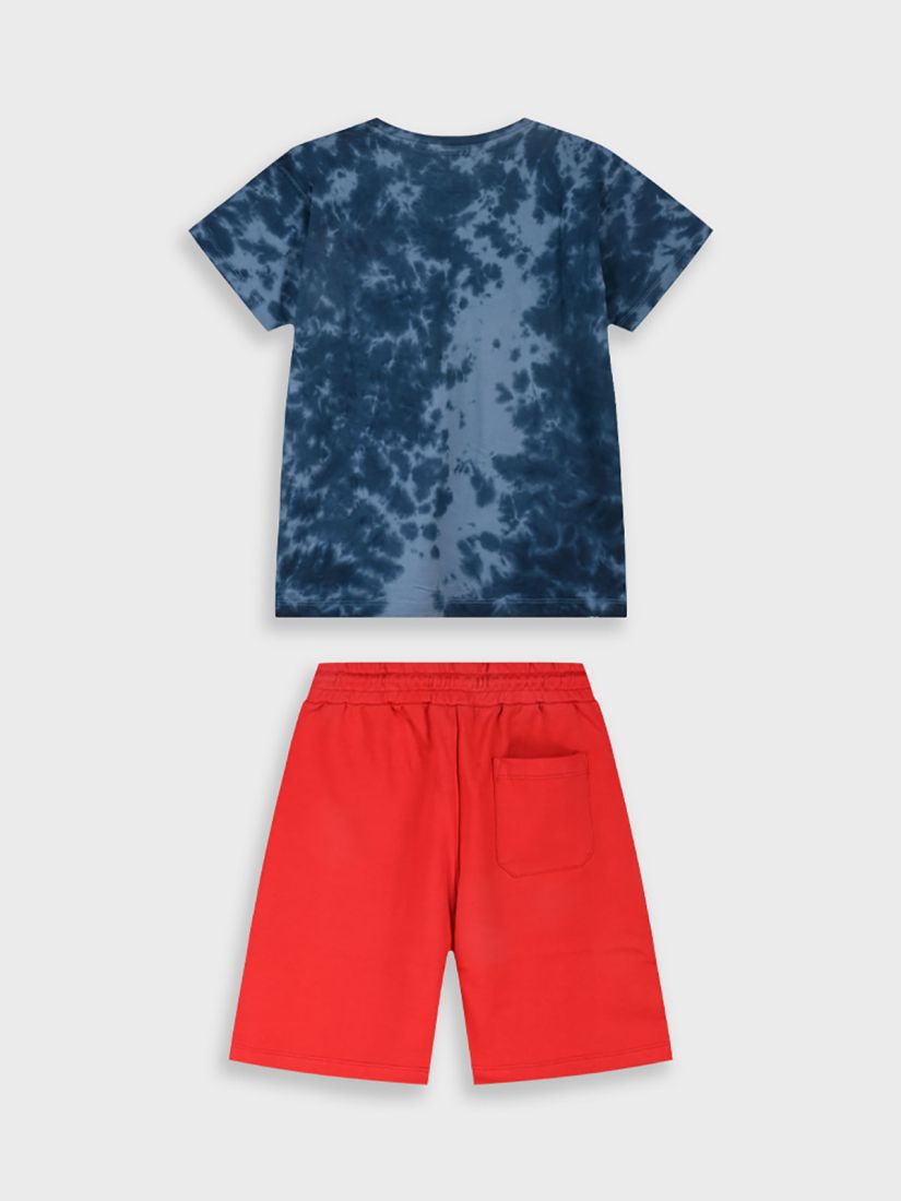 Σετ βαμβακερό κοντομάνικο με print headphones εκάι