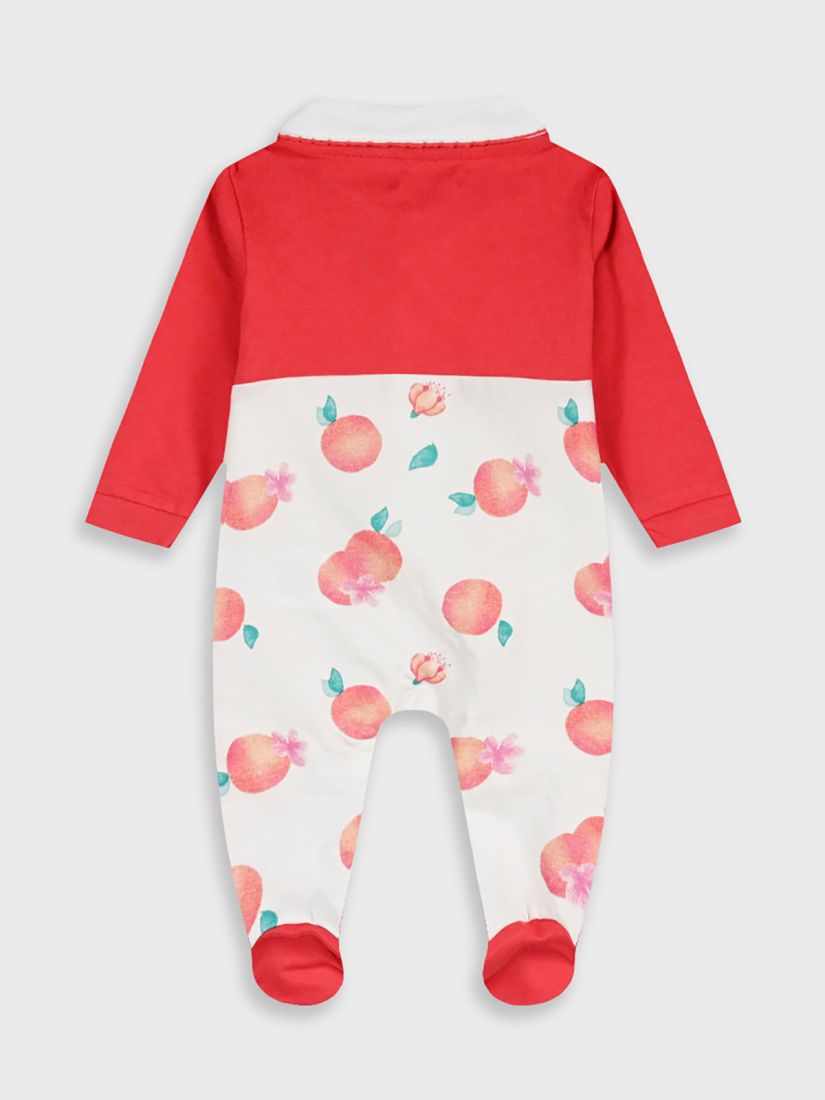 Φορμάκι βαμβακερό με print peaches peach