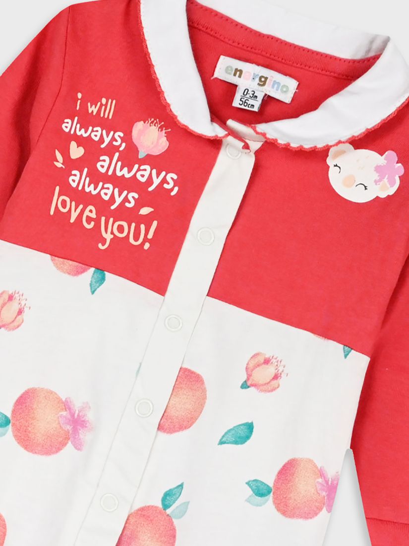 Φορμάκι βαμβακερό με print peaches peach