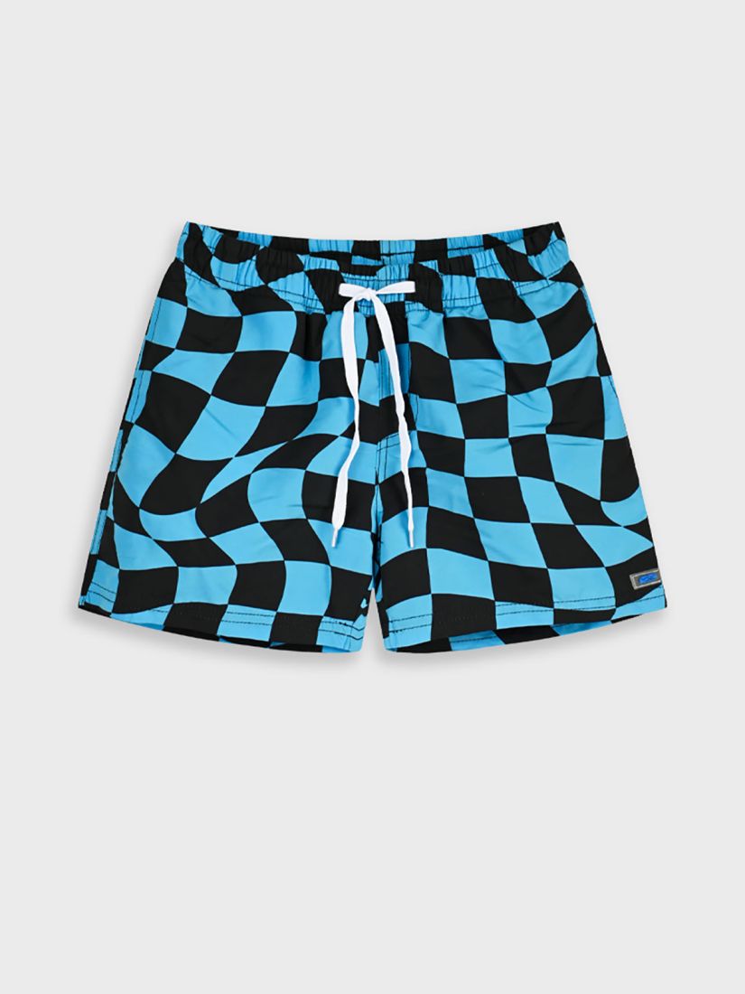 Μαγιό βερμούδα vans print μαύρο