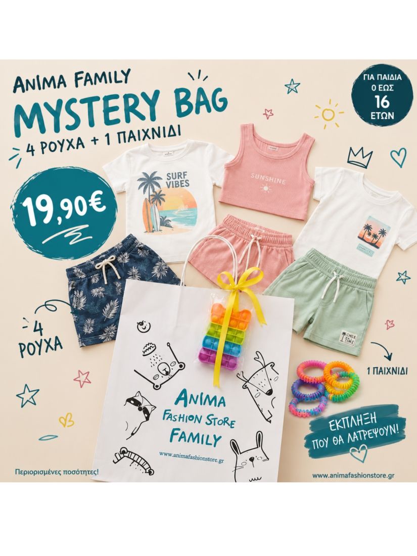 ANIMA FAMILY MYSTERY BAG αγόρι