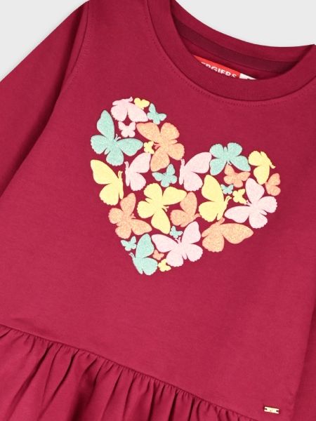 Φόρεμα με glitter heart από πεταλούδες cherry