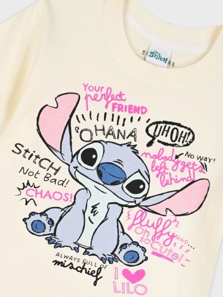 Μπλούζα Disney Stitch εκρού