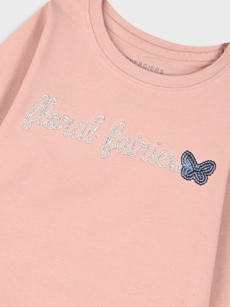 Μπλούζα flower fairies dusty pink