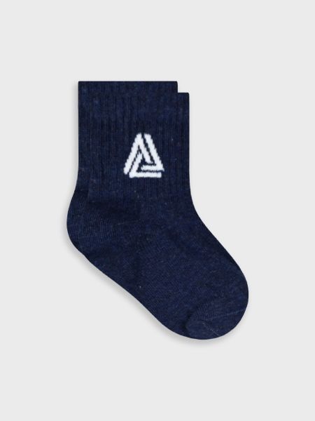 Κάλτσες αθλητικές με κυκλικό print μπλε