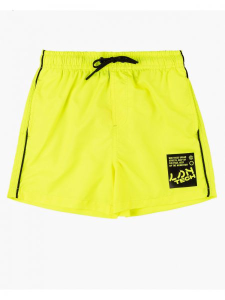 Μαγιό βερμούδα με ρίγα στο πλάι και τσέπες λάιμ