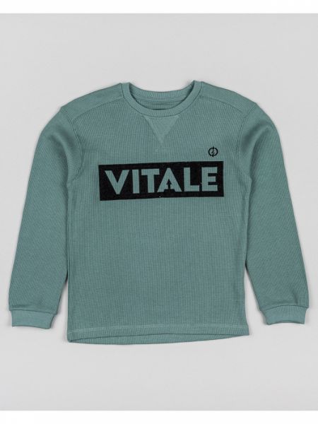 Μπλούζα μακό μακρυμάνικη για αγόρι βεραμάν