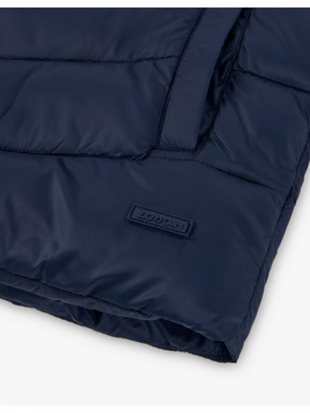 Μπουφάν γιλέκο καπιτονέ μονόχρωμο LSN TRY  μπλε