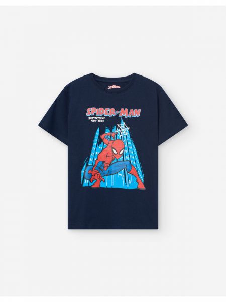 Μπλούζα Spiderman by Marvel x Losan μπλε