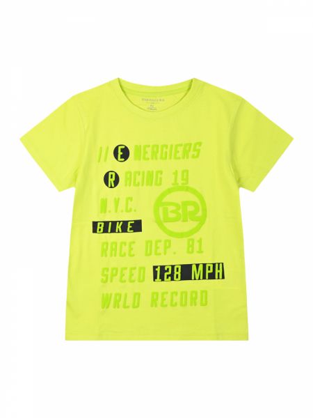 Μπλούζα κοντομάνικη με print Energiers bikers λάιμ