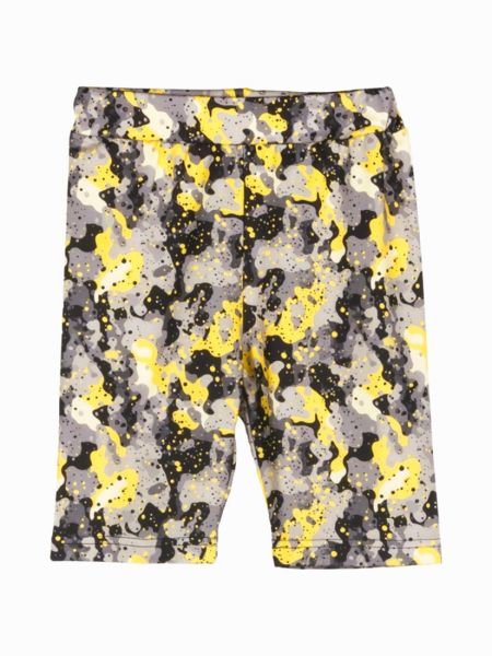 Κολάν ποδηλατικό με μπάσκα ελληνικής ραφής κίτρινο