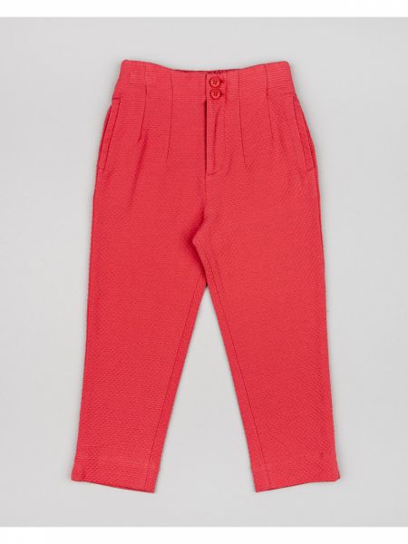 Παντελόνι baggy μονόχρωμο με φερμουάρ και τσέπες  peach