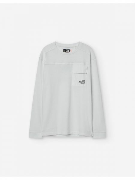 Μπλούζα βαμβακερή μακρυμάνικη με διάφορα print για αγόρι Lsn Try γκρι