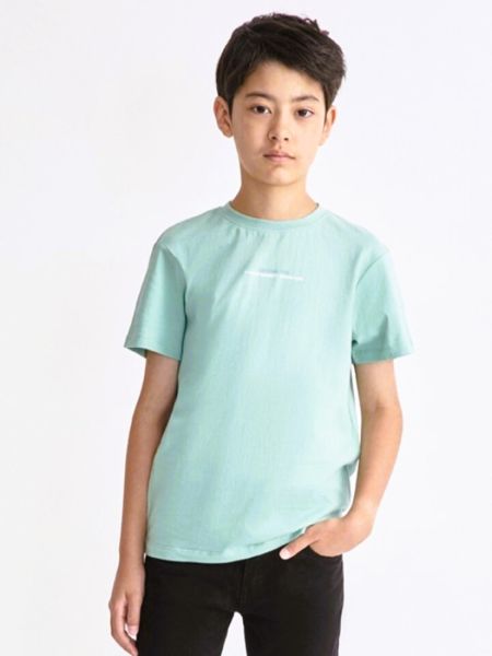 Μπλούζα κοντομάνικη με print street monkey adventure αγόρι μεγάλο μέντα