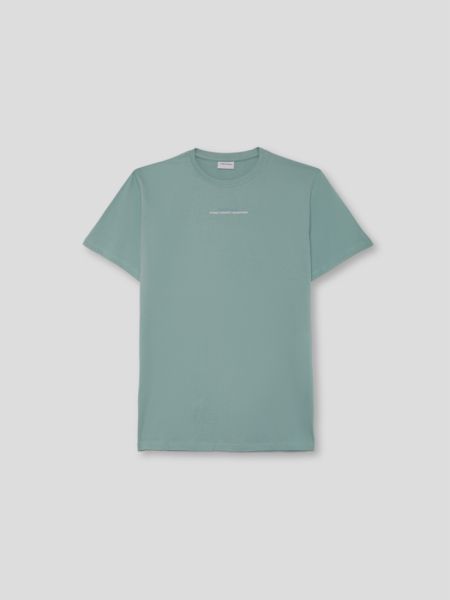 Μπλούζα ανδρική κοντομάνικη με print street monkey adventure μέντα