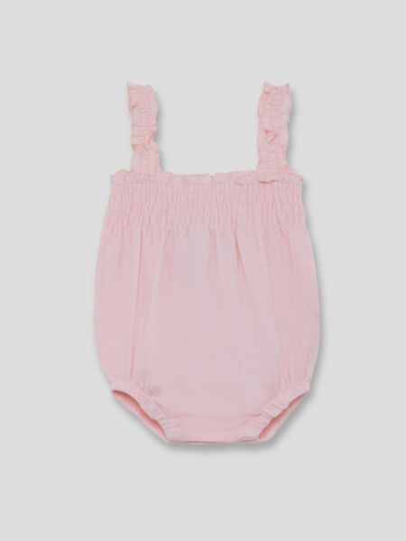 Φορμάκι μονόχρωμο από οργανικό βαμβάκι σε κουτί δώρου ροζ