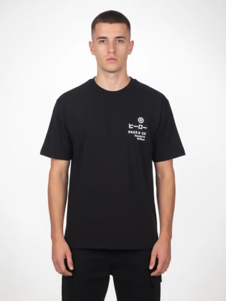 Μπλούζα oversized κοντομάνικη ΤΟΚΙΟ μαύρο