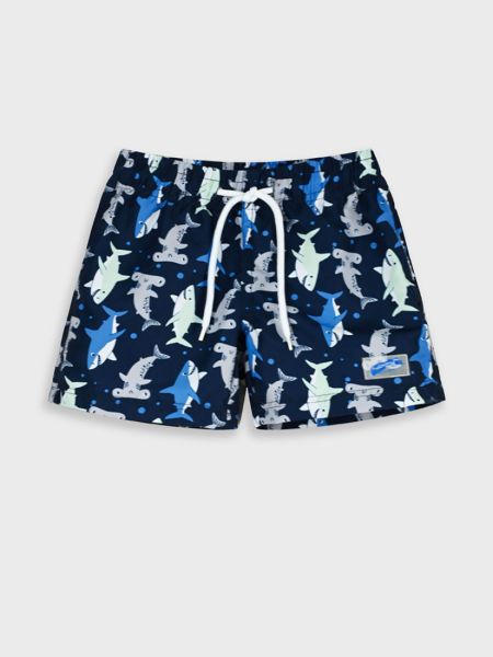 Μαγιό βερμούδα καρχαρίες μπλε
