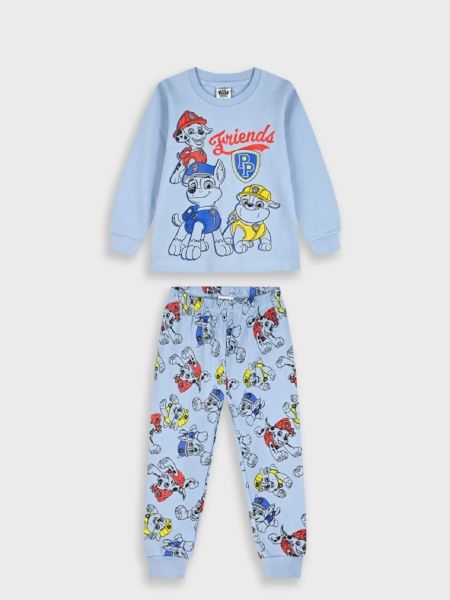 Πυτζάμα Paw patrol team Marshall γαλάζιο